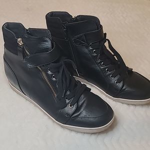 Mix No. 6 Gwelia Black High Top Sneakers Size 9.5
